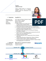 Neeta Raj CV - Senior Associate Corporate 2024