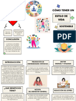 Flyer de Sustentabilidad Ilustrado Divertido Colorido