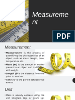 Measurements