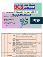 47th BCS Exam Routine Central Batch-1