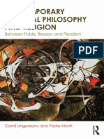 Contemporary Political Philosophy and Religion Between Public Reason and Pluralism - Camil Ungureanu, Paolo Monti