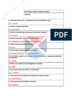 SSC MTS May 16 Shift 2 Answer Key 2023 - Watermark