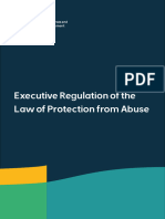 Executive Regulation of The Law of Protection From Abuse