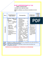 Sesión 04 Com Escribimos Una Lista de Nombres