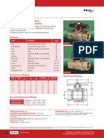 Crane Fluid Systems D171T Ball Valve Technical PDS