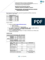 Requisitos 2025-Nuevos Primaria