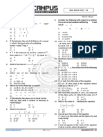 Nda Maths Mock Test 02