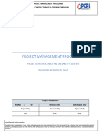 IES-PM-PCO-001 - Rev.0 - Project Constructability & Operability Review