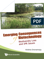 Emerging Consequences of Biotechnology Biodiversity Loss and IPR