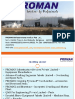 PROMAN Products For Cement Industry