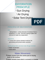 Lecture 2 - Principle of Dehydration