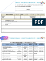 Fichas de Inscripción 2024 Magisteriales