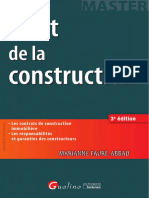 Droit de La Construction