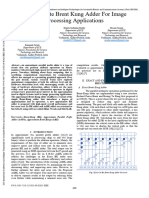 Approximate Brent Kung Adder For Image Processing Applications