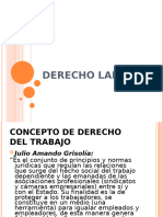 DERECHO LABORAL Contrato y Relacion de Trabajo