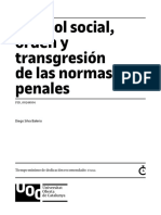 Modulo1 Control Social, Orden y Transgresión de Las Normas Penales