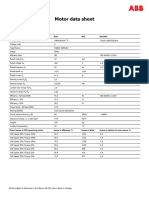 Motor Data For 3475