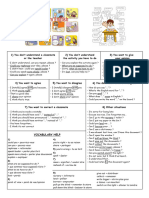 Classroom English 2nde