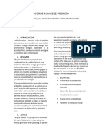 Informe Avance de Proyecto Resistencia