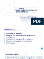 Sesión 1. Planteamiento de La Investigación-Educ - Inicial