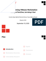 Speedpwning VMware Workstation