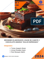 Brownie Saludable Proyecto