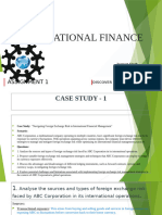 International Finance: Assignment 1