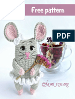 Easy Crochet Little Mouse Amigurumi PDF Pattern