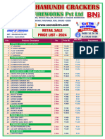 2024 Price List Retail Sale - SSS - Sakthi Chamundi Crackers