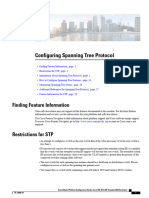 Configuring Spanning Tree