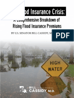 Critical Report Outlining National Flood Insurance Program Crisis 