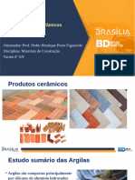 Materiais de Costrução - Aula 02 - Produtos Cerâmicos