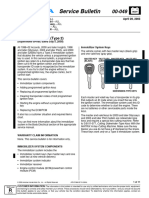 Service Bulletin 00-049 Immobilizer System (Type 2) 2