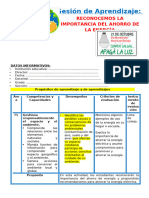 3° Sesión Día 5 PS Reconocemos La Importancia Del Ahorro de La Energía