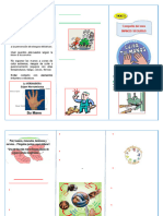 Triptico de Manos Seguras para El Trabajo