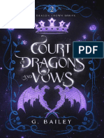 Court of Dragons and Vows 40 The - G. Bailey