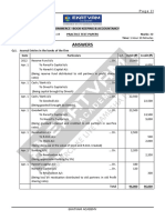 12th Account - Practice Paper 19 - Ans - SMJ