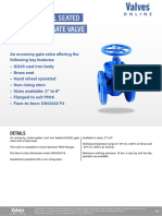 Gv4211 Economy Metal Seated Flanged Pn16 Gate Valve