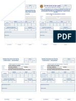 Modelo de Parte Diario Equipo y Maquinaria