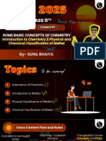 Some Basic Concepts of Chemistry 01: Class Notes - Uday 2025