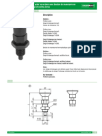 B Datasheet 11384 Doigt D Indexage en Acier Ou en Inox Avec Bouton de Man Uvre en Plastique Doigt D Arr T Allong Et Contre Crou FR