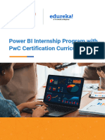 Power BI Internship Program With PWC Certification - Curriculum