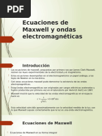 Ecuaciones de Maxwell Y Ondas Electromagneticas