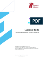 Rapport Du Profil Pro 2 de Luciana Doda