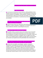 Perguntas para A Prova de Motricidade e Desenvolvimento Humano