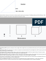 Dimensions (0D, 1D, 2D, 2.5D, 3D & 4D) - Geohub