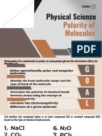 3 Polarity of Molecules