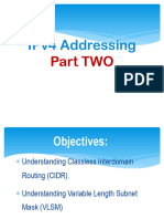 Lesson - 03 - IPv4 Addressing Part TWO