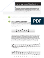 Musical Notation - The Basics: Lesson 1