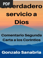 El Verdadero Servicio A Dios - C - Gonzalo Sanabria